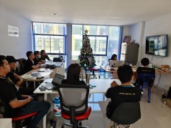 การอบรมลูกค้าในห้อง Training ของ Better Code